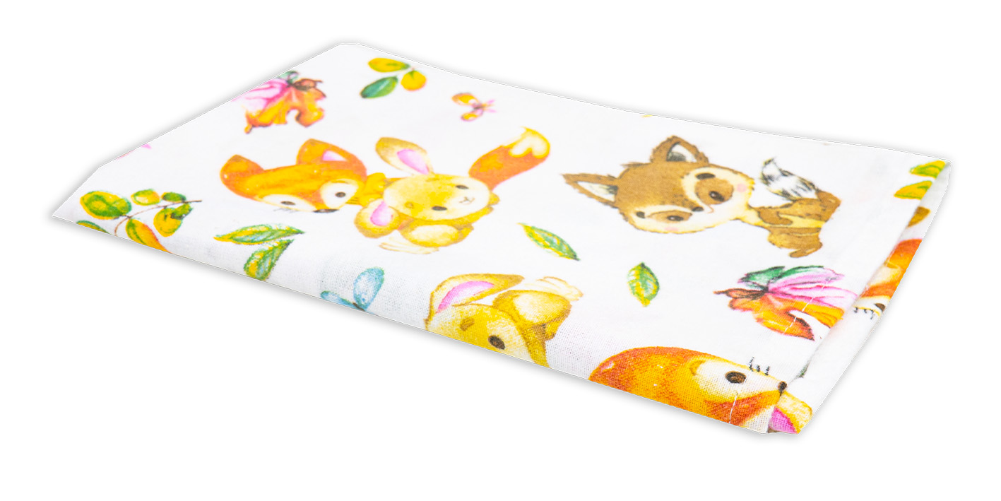 Pieluchocerata flanelowa jesienne zwierzęta